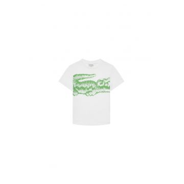 Tricou baieti  TJ8460 - Bumbac - Alb