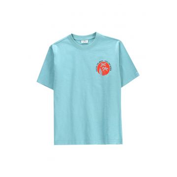 Tricou baieti  WC5143201HBJ - Bumbac - Albastru