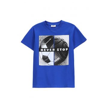 Tricou baieti  WC5143201VBC - Bumbac - Albastru