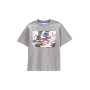 Tricou baieti  WC5143206IBJ - Bumbac/Viscoza - Gri
