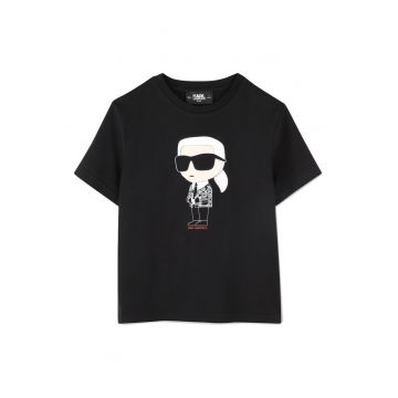 Tricou baieti  Z30438 09 - Bumbac organic - Negru