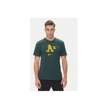 Tricou barbati  034J-3EY-FZ-L84 - Bumbac - Verde