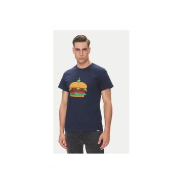 Tricou barbati  4130004128 - Bumbac - Bleumarin