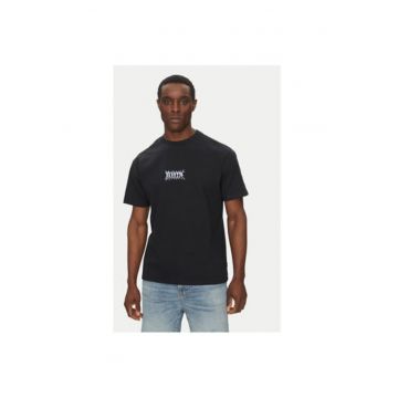 Tricou barbati  EQYZT08016 - Bumbac - 2XL INTL - Negru