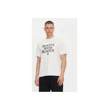 Tricou barbati  TB0A6F4NCM91 - Bumbac - Alb
