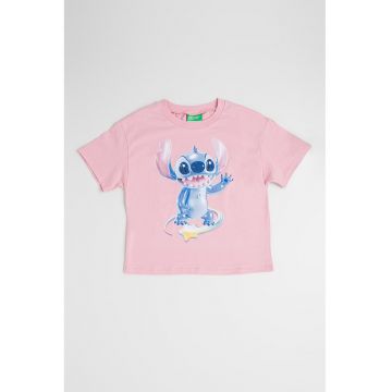 Tricou cu imprimeu cu desene
