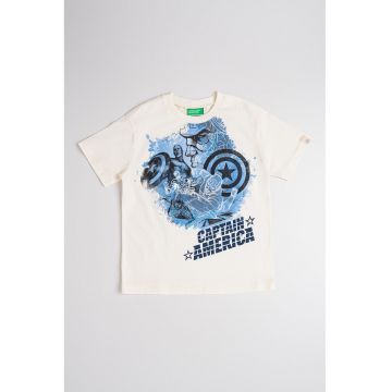 Tricou cu imprimeu cu desene