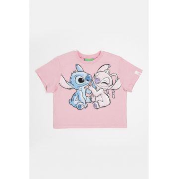 Tricou cu imprimeu cu desene