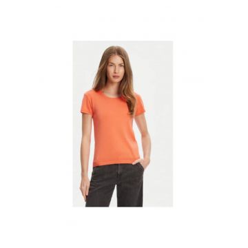 Tricou dama  1091D1M10 - Bumbac - Portocaliu