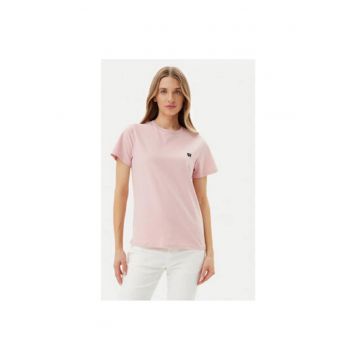 Tricou dama  112362576 - Bumbac - Roz