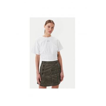 Tricou dama  148070 - Bumbac - Alb