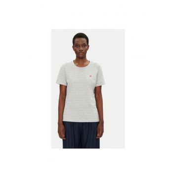 Tricou dama  20615521 - Bumbac - Gri
