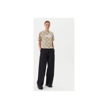 Tricou dama  685070 - Bumbac/Bumac reciclat - XL INTL - Bej