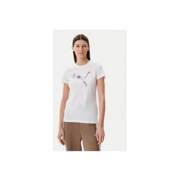 Tricou dama  685081 - Bumbac/Bumac reciclat - XL INTL - Alb