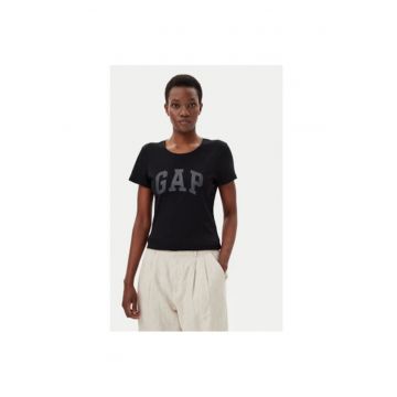 Tricou dama  729555-06 - Bumbac - Negru