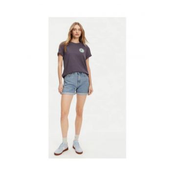 Tricou dama -  bleumarin 100% bumbac