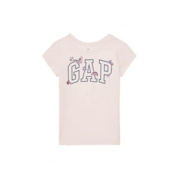 Tricou dama -  FLOARE DE CIRES - 100% bumbac - roz