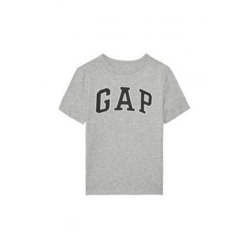 Tricou dama -  GRI DESCHIS - 100% bumbac