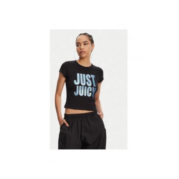 Tricou dama  JCGCT125040 - Bumbac - Negru