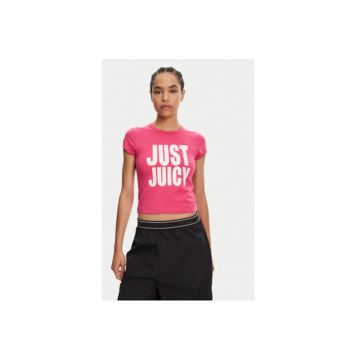 Tricou dama  JCGCT125040 - Bumbac - Roz