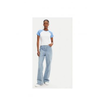 Tricou dama  JCWCT125307 - Bumbac - Alb