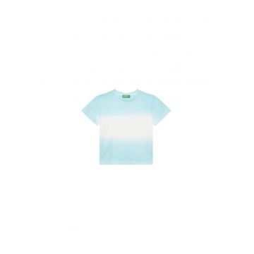 Tricou pentru baieti  3NPDG10J5 - Bumbac - Albastru