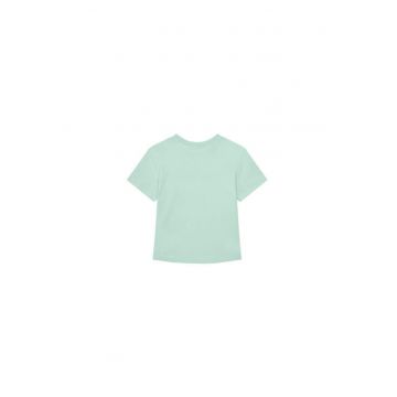 Tricou  pentru baieti - bumbac organic - verde