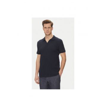 Tricou polo barbati  10019269 30045547 - Bumbac - Bleumarin