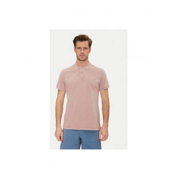 Tricou polo barbati  20717920 - Bumbac - Roz