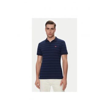 Tricou polo barbati  35883-0276 - Bumbac - XS INTL - Bleumarin