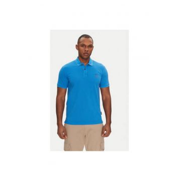 Tricou polo barbati  NP0A4GDLB2W1 - Bumbac - Albastru