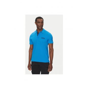 Tricou polo barbati  NP0A4IN9B2W1 - Bumbac - Albastru