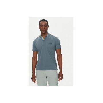 Tricou polo barbati  NP0A4IN9G1Y1 - Bumbac - Albastru