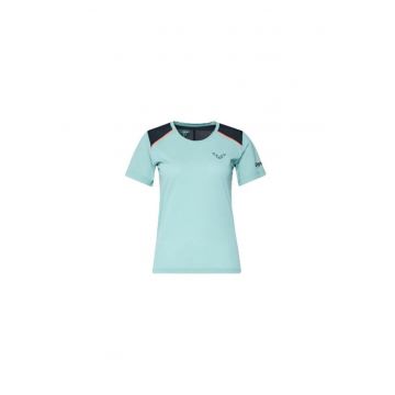 Tricou sport dama  albastru marin - poliester reciclat