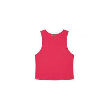 Top pentru fete  31H3CH01F - Bumbac - Roz