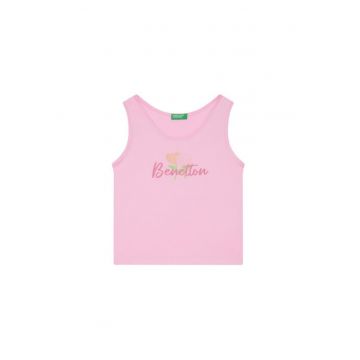 Top pentru fete  3I1XGH012 - Bumbac - Roz