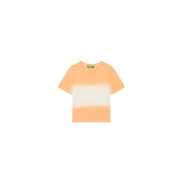 Tricou baieti  3NPDG10J5 - Bumbac - Portocaliu