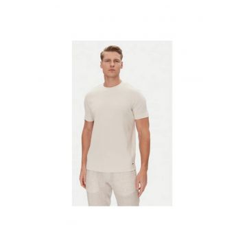 Tricou barbati  10018924 30044672 - Bumbac - Bej