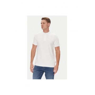 Tricou barbati  10019351 30045676 - Bumbac/Nylon - Alb