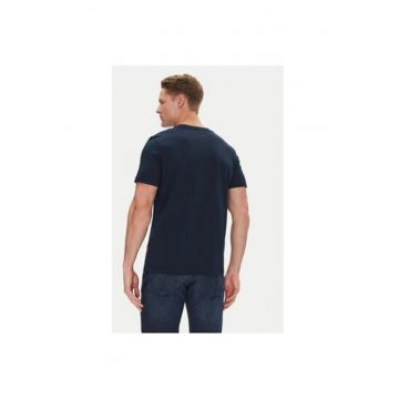 Tricou barbati  10019357 30045679 - Bumbac - Bleumarin