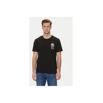 Tricou barbati  10019370 30045691 - Bumbac organic - Negru