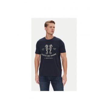 Tricou barbati  10019370 30045693 - Bumbac organic - Bleumarin
