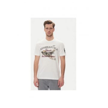 Tricou barbati  251TS2406J641 - Bumbac - Alb