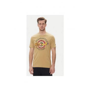 Tricou barbati  251TS2414J641 - Bumbac - Bej