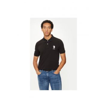 Tricou barbati -  304797439 - Bumbac - Negru
