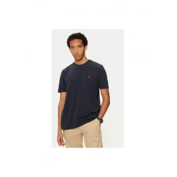 Tricou barbati -  304797927 - Bumbac - Albastru