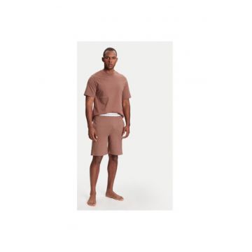 Tricou barbati  30964M01W - Bumbac - Bej