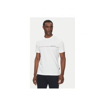 Tricou barbati  75008 10 - Bumbac - Alb