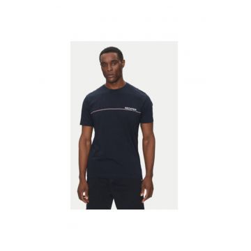 Tricou barbati  75008690 - Bumbac - Bleumarin