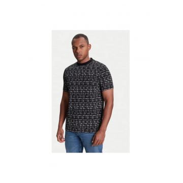 Tricou barbati  755040 553225 - Bumbac - Negru